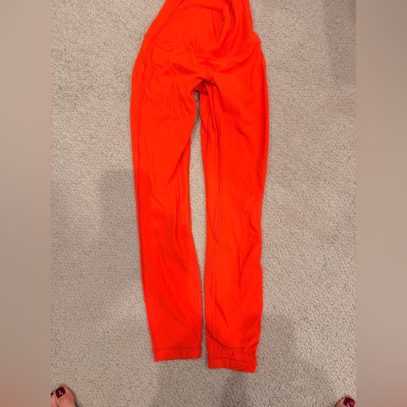 lululemon athletica Pants - lululemon athletica Align Red Leggings
